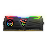 GEIL 16GB PC4-24000 3000MHz SUPER LUCE BLACK RGB SYNC 16-18-18-36 - AMD Ryzen Edition